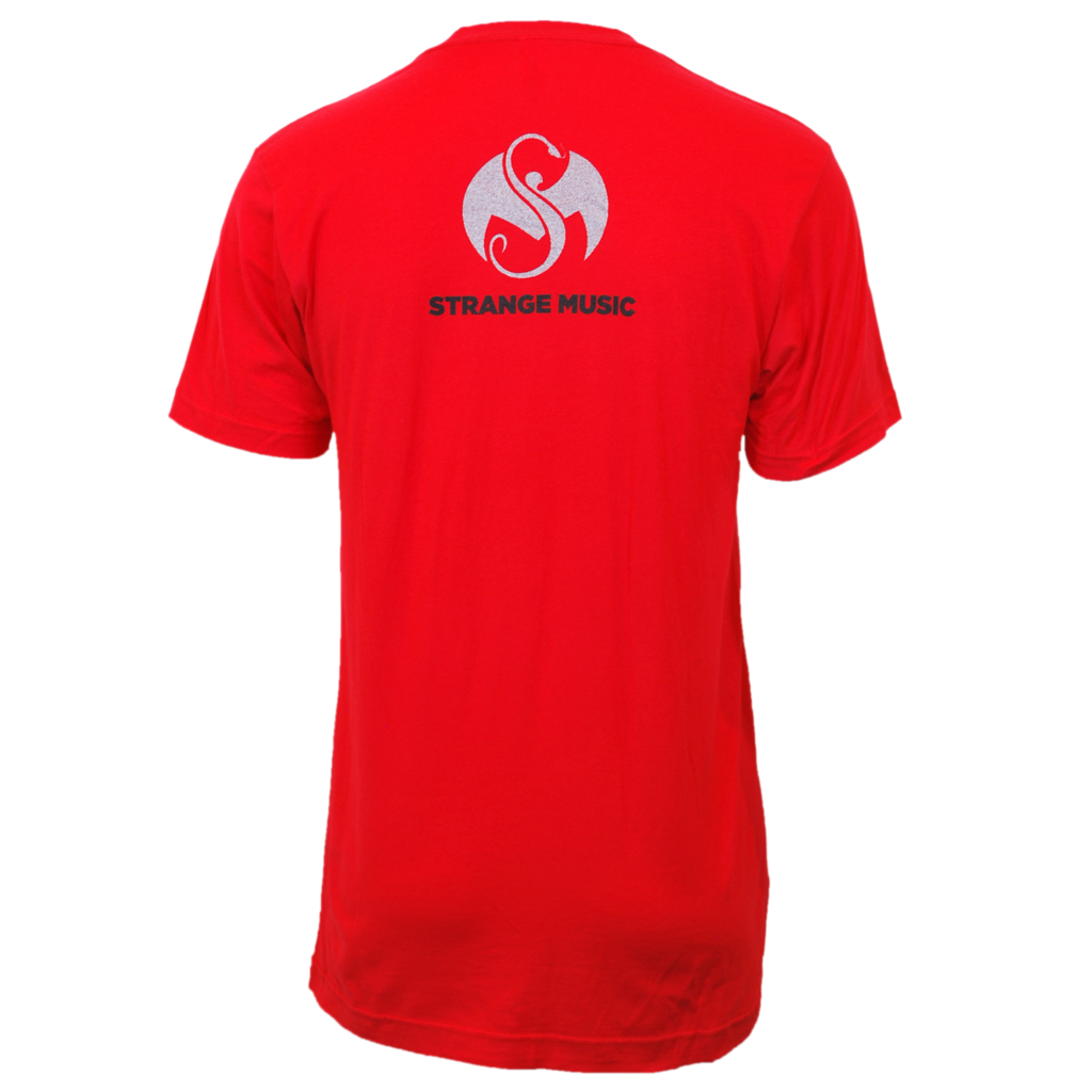 Tech N9ne - Red Anghellic Puff Logo T-Shirt 3993