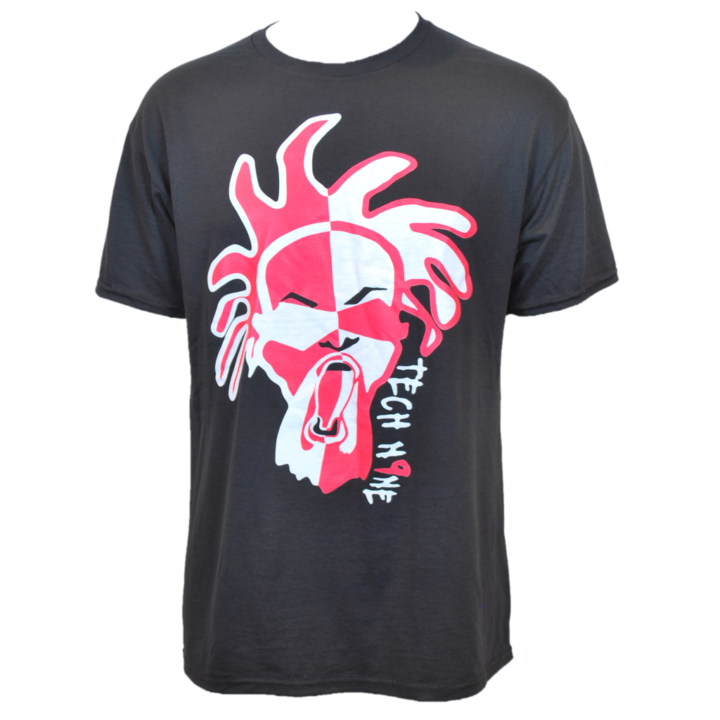 Tech N9ne - Cartoon Head Duo Tone T-Shirt 3972